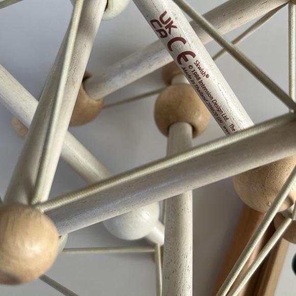 Set of two LOVEVERY Wood Nursery Book and Manhattan Toy Co Skwish - Picture 6 of 13